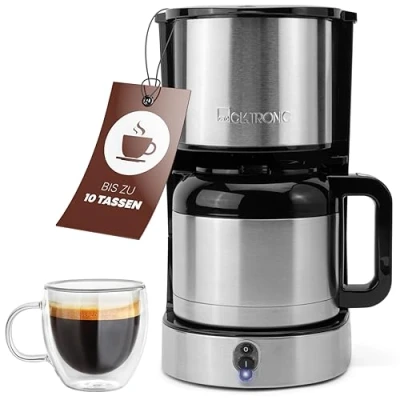 Afbeelding van Clatronic KA 3805 Koffiezetapparaat RVS isoleerkan 1.2 liter