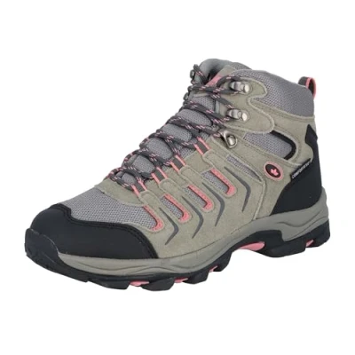 Afbeelding van Lico Manaslu High Dames Trail hardloopschoenen, Grijs/zachtroze, 39 EU