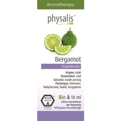 Afbeelding van Physalis Aromatherapy Bergamot 10ML