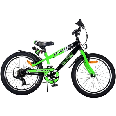 Afbeelding van Volare Kinderfiets Sportivo 20&quot; Groen 7 vers