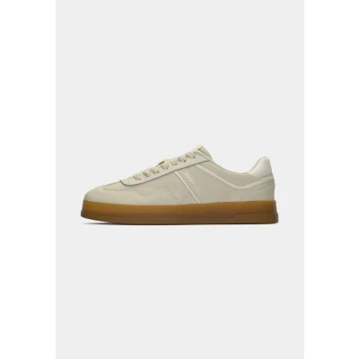 Afbeelding van Tommy Jeans Greenwich Sneakers laag, Dames, Maat: 37, Newsprint Leer en textiel