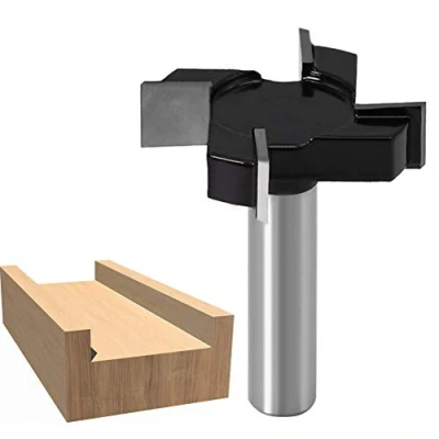 Afbeelding van WSOOX 12 mm schacht CNC spoilboard oppervlak router bit, plaat afvlakking bit hardmetalen schaafmachine frees hout schaaf gereedschap houtbewerking