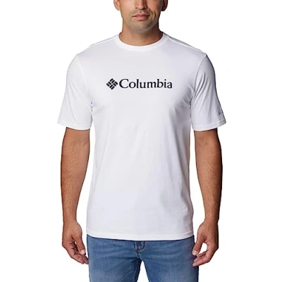 Afbeelding van T Shirt Columbia Men&#039;s CSC Basic Logo Short Sleeve White S