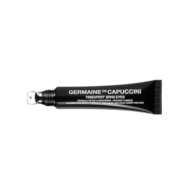 Afbeelding van GERMAINE DE CAPUCCINI Timexpert SRNS oogcontour detox bleekformule drievoudige gezichtsbehandeling verwijdert zakken en ringen 15 ml