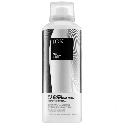 Afbeelding van IGK No Limit Dry Volume &amp; Thickening Finishing Spray (177 ml)