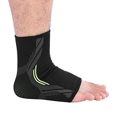 Afbeelding van Zer one enkelbandage Compression Sleeve voor sport, verlicht achillespeesontsteking, gewrichtspijn, plantaire fasciitis voetsok met ondersteuning van de voetboog vermindert zwellingen (M)