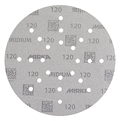 Afbeelding van Mirka Iridium 2468002512 Premium schuurpapier, 225 mm, 24 gaten, korrel 120, 25 stuks