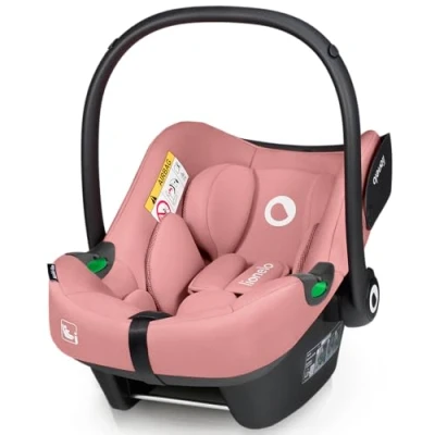 Afbeelding van LIONELO Astrid i Size SET: Baby Autostoel + RWF ISOFIX Basis 0 18 Maanden (4087 cm) ADAC 5 Sterren Veiligheid R129 Gecertificeerd Lichtgewicht Design met Memory Foam Groep 0+