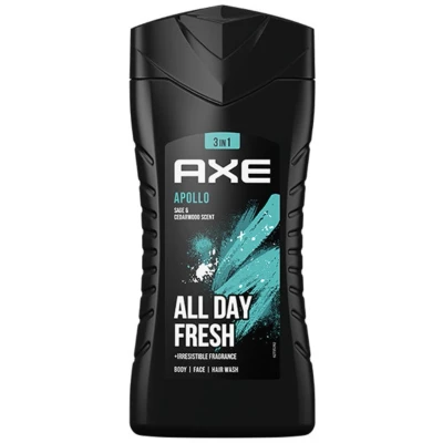 Afbeelding van Axe 3 in 1 Douchegel Apollo 250 ml