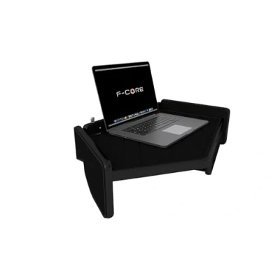 Afbeelding van F CORE Tafels op het dashboard vrachtwagen compatibel voor VOLVO FH 4 01.13 12.19 Met lade Midden ZWART