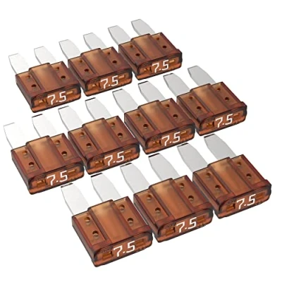 Afbeelding van AUPROTEC Micro 2 autozekeringen platte steekzekeringen MikrOTO II 5 30 A selectie: 7,5 bruin, 10 stuks