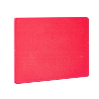 Afbeelding van HENDI Snijplank, HACCP, tweezijdig te gebruiken, glad, minimaliseert het bot worden van messen, GN1/1, 530x325x(H)10mm, LPDE kunststof, rood