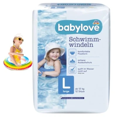 Afbeelding van babylove Zwemluiers maat L, vanaf 12 kg, 1 x stuks