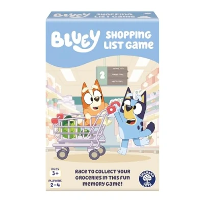 Afbeelding van Orchard Toys Officiële Bluey Shopping List Matching en Memory Game voor kinderen van 3 jaar