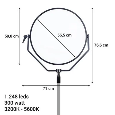Afbeelding van Falcon Eyes Bi Color LED Lamp Sophiez SO 300TDX op 230V