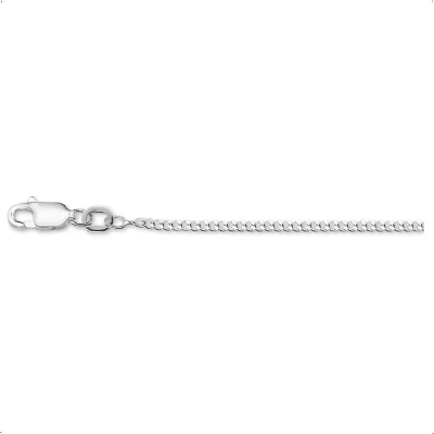 Afbeelding van YO&amp;NO Ketting Dames Gourmet 1,8 mm 80cm Sieraden Vrouw Zilver 925 Gerhodineerd