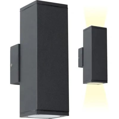Afbeelding van Ks verlichting up en down lighter kelvin zwart 7455d4