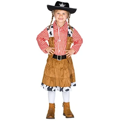 Afbeelding van dressforfun meisjeskostuum cowgirl Texas 152 (12 14y) verkleedkleding kostuum halloween verkleden feestkleding carnavalskleding carnaval feestkledij partykleding 300548