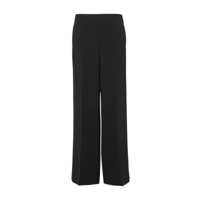 Afbeelding van s.Oliver WIDE MIT Elastischem BUND Broek, Dames, Maat: 32, Schwarz