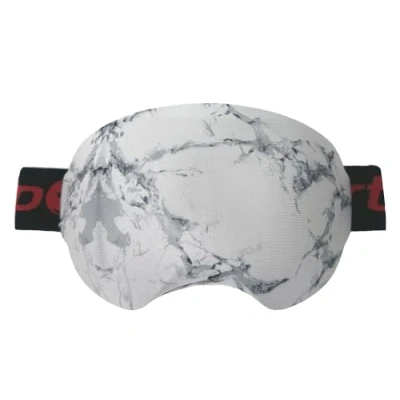 Afbeelding van KOSTOO Lycra Beschermende Goggle Cover, SkiGoggle Cover Sleeve, houd je lenzen schoon en kras, geschenken voor skiliefhebbers (wit)