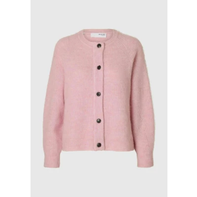 Afbeelding van Selected Femme Slflulu B NOOS Vest, Dames, Maat: 38, Bleached mauve