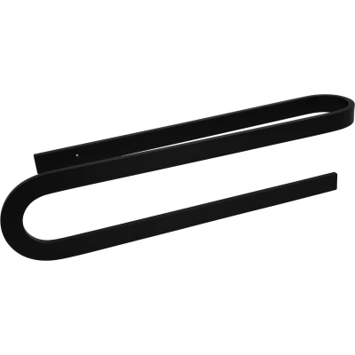 Afbeelding van QUVIO Handdoekhouder 49 cm Metaal Zwart