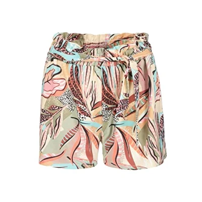 Afbeelding van Garcia regular fit short met bladprint multi