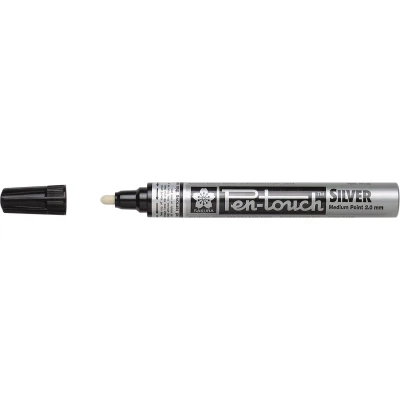 Afbeelding van Sakura Marker Medium 2 0mm zilver