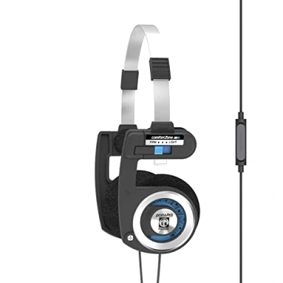Afbeelding van Koss Porta Pro On Ear Hoofdtelefoon Stereo Microfoon Afstandsbediening Zwart