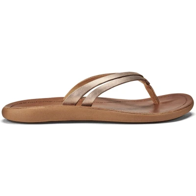 Afbeelding van Slipper OluKai Women Kapehe Luana Bubbly Sahara Schoenmaat 41