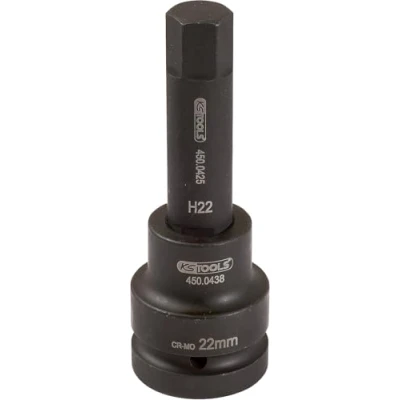 Afbeelding van KS Tools, Dopsleutel + dopmoer, 1&quot; power bit socket inbus