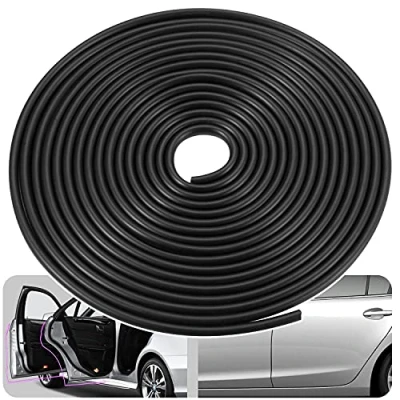 Afbeelding van Rand Protector voor autodeur, 5M rubberen afdichtingsbeschermer met U vorm, autobescherming, deurrandbescherming, geschikt de meeste auto&#039;s