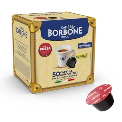 Afbeelding van Caffè Borbone Rode mix 50 capsules compatibel met Nescafè®* Dolce Gusto® machines
