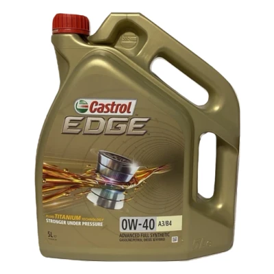 Afbeelding van Castrol Edge 0W 40 A3/B4 5 Liter Smeermiddel Motorolie