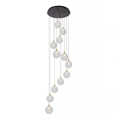 Afbeelding van Lucide GISELA Hanglamp Ø 61 cm LED Dimb. 12x3,6W 2700K Transparant