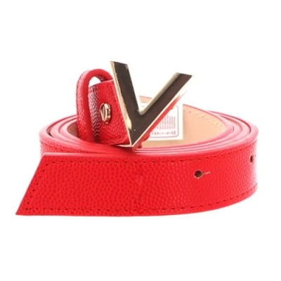 Afbeelding van Valentino Bags Divina Riem, Dames, Maat: XL, Rosso/oro