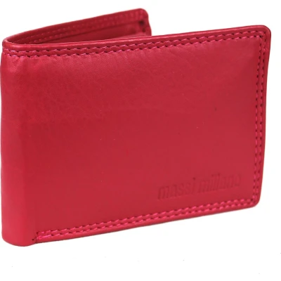 Afbeelding van Massi Miliano Portemonnee Unisex Leer Roze (RS 500 79) klein model