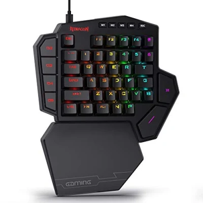 Afbeelding van Redragon DITI Mini mechanisch gaming toetsenbord, RGB keypad, zwart