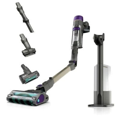 Afbeelding van Shark PowerDetect Clean &amp; Empty Cordless Vacuum Cleaner, DuoClean Detect, Reverse Clean, 2L Auto Base, Anti Hair Wrap Plus, 70 Min Runtime, Lightweight, Pet Multi Surface Tools, Grey IP3251EUT