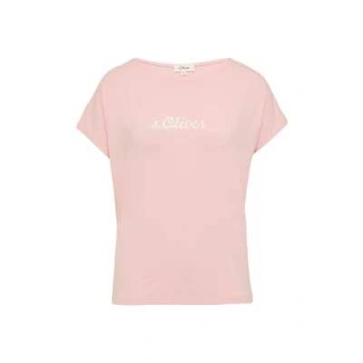Afbeelding van s.Oliver Tshirt print, Dames, Maat: 42, Zartrosa