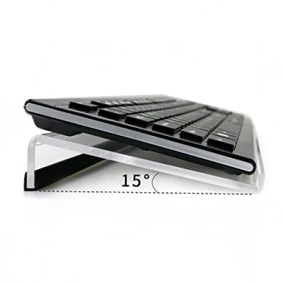 Afbeelding van Earnmore Gekantelde Toetsenbordstandaard, Ergonomische Toetsenbord Riser voor Computer Gaming en Typen