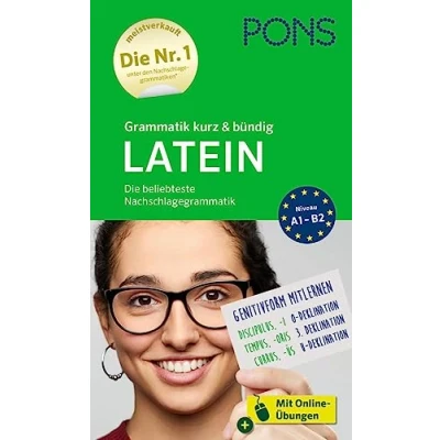 Afbeelding van PONS Grammatik kurz &amp; bündig Latein: Die beliebteste Nachschlagegrammatik Mit Online Übungen