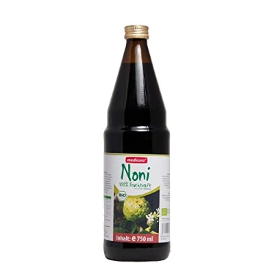 Afbeelding van NONI VRUCHTENSAP BIO 750 ml MEDICURA