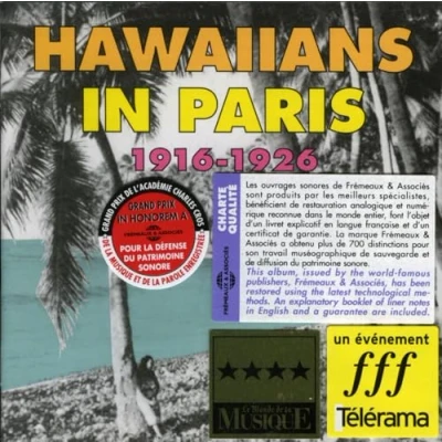 Afbeelding van Various Artists Hawaiians In Paris Anthologie 1916 1926 (CD)