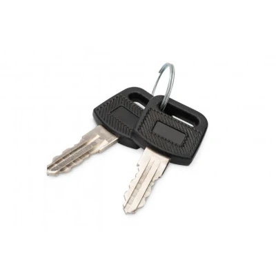 Afbeelding van Digitus DN KEY WM 10 inch, 19 inch Sleutel voor patchkast Zwart, Zilver