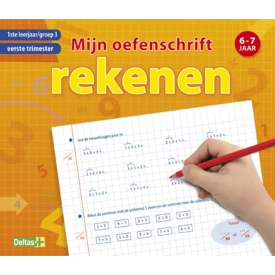 Afbeelding van Deltas Oefenschrift Rekenen 6 7j. 1e Trimester