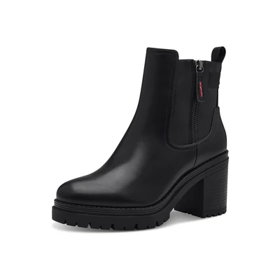 Afbeelding van s.Oliver Dames Boot Heel 5 25322 41 Enkellaarzen, zwart, EU