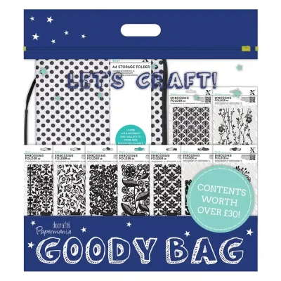 Afbeelding van Xcut Goody Bag Storage Folder w/ Embossing Folders (XCU GDY 0423 02)