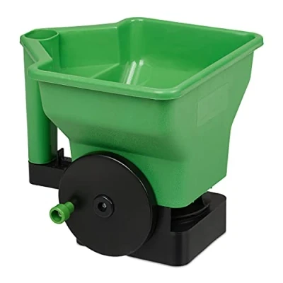 Afbeelding van Relaxdays handstrooier meststrooier universele strooier zoutstrooier 3 liter