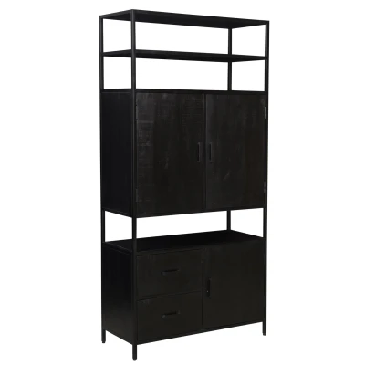 Afbeelding van Livingfurn Kala wandkast open 100 cm Hout
